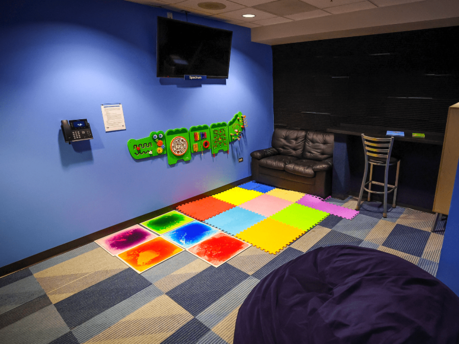 Tampa Bay Rays sensory room