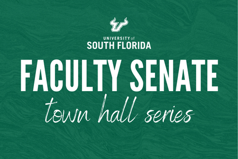 USF faculty senate town hall series
