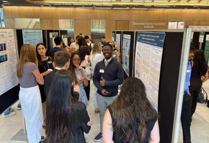 Students at the OneUSF Summer Undergraduate Research Symposium