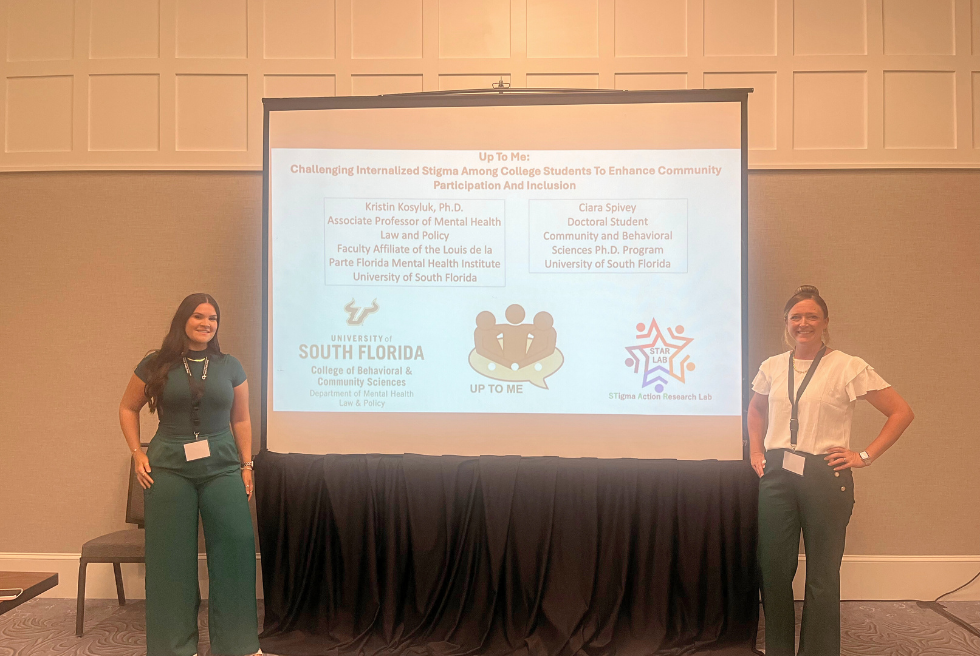 Kristin Kosyluk and Ciara Spivey