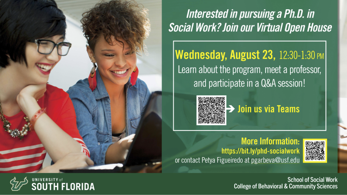 2023 Social Work PhD Open House