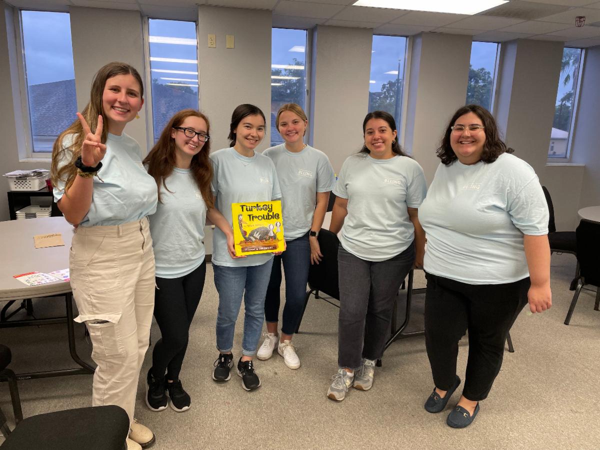 BLLING members volunteer at Achieve Tampa Bay