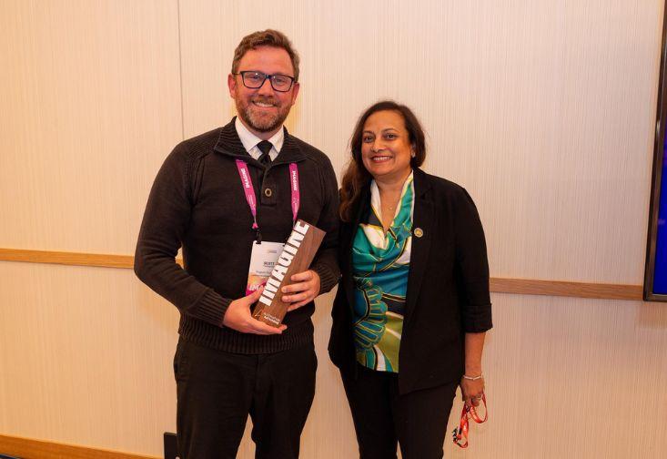 Scott Fontechia and Neeti Mehta Shukla