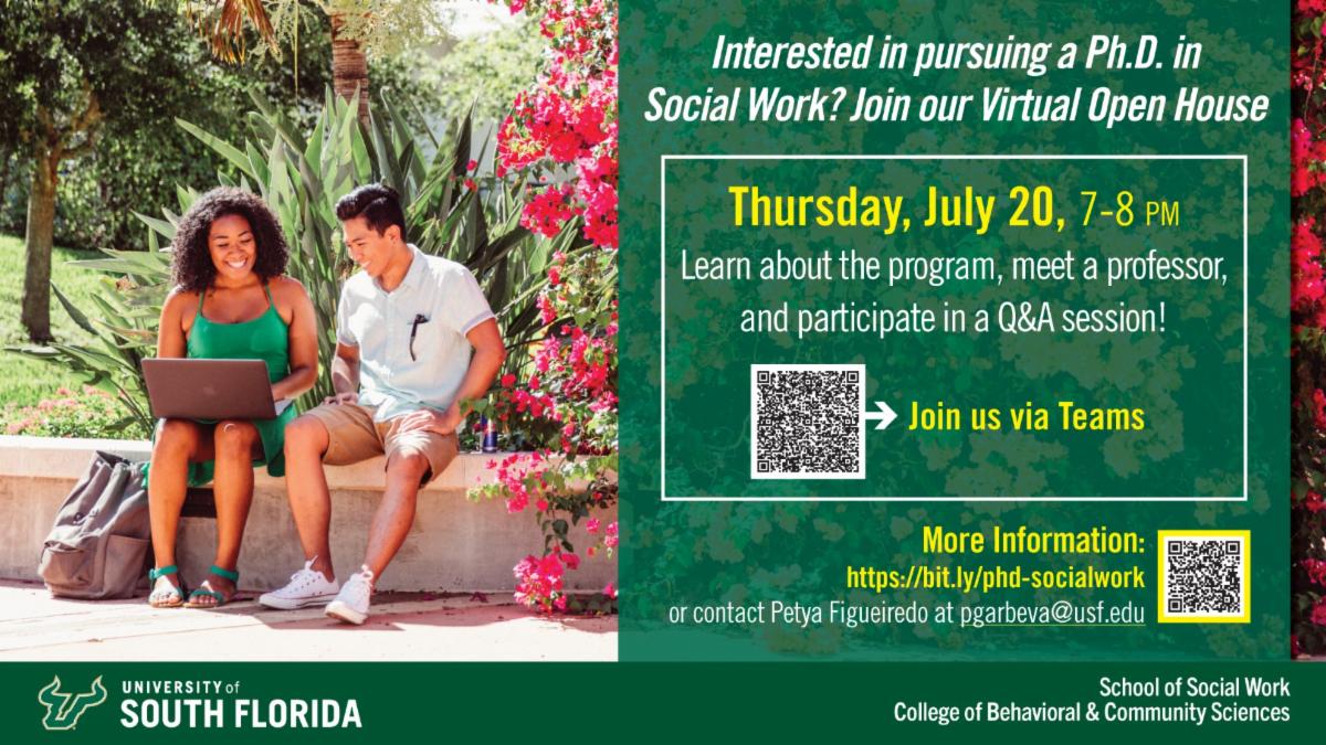 School of Social Work PhD info session