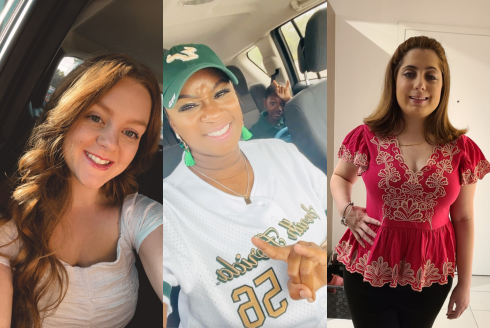 Leah Howes Rachquel McMillian and Mirna Garcia