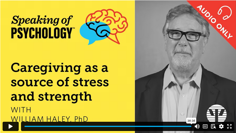 Caregiving as a source of stress and strength