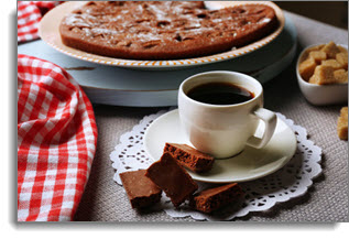 dessert and coffee