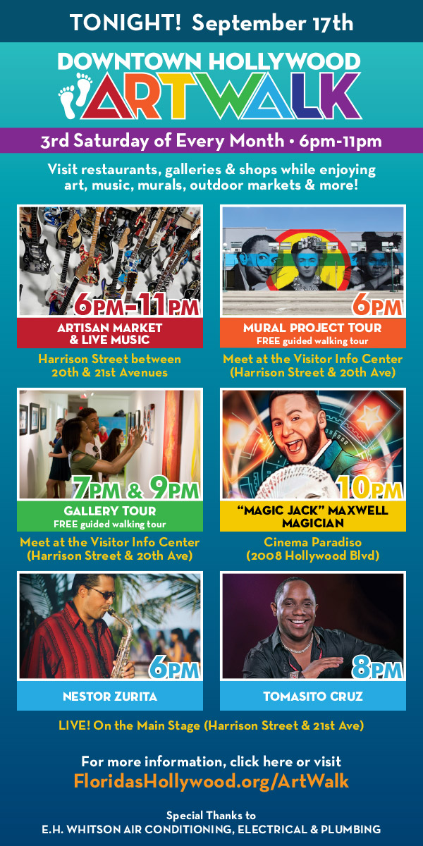Tonight Downtown Hollywood ArtWalk Tonight Downtown Hollywood ArtWalk