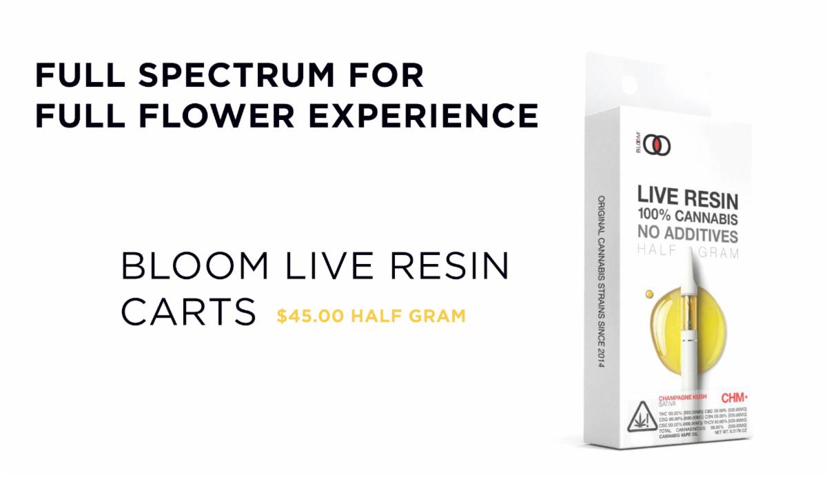 Cherry Burst Flower & Bloom Live Resin Promo