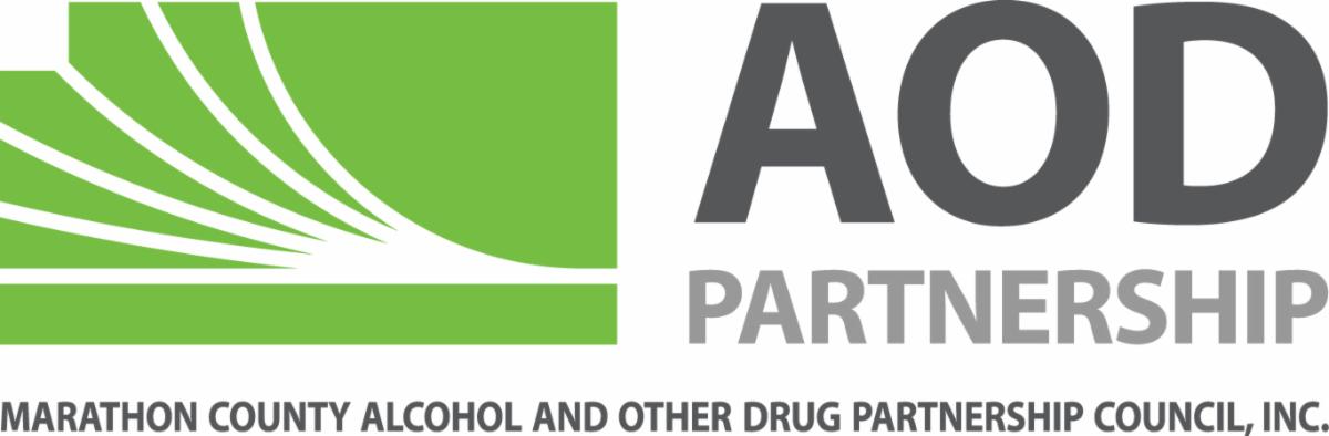 Marathon County Alcohol and Other Drug Partnership Green Logo