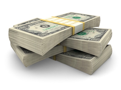 money on the table