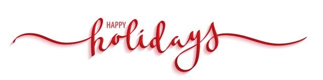 happy holidays graphic