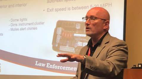 Greg Schafer presenting at PFE