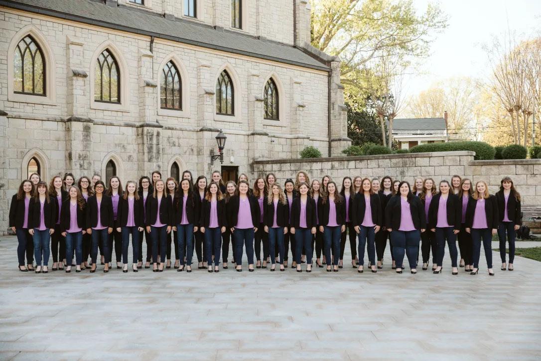 The Ladies of Lee are leading us in Worship!