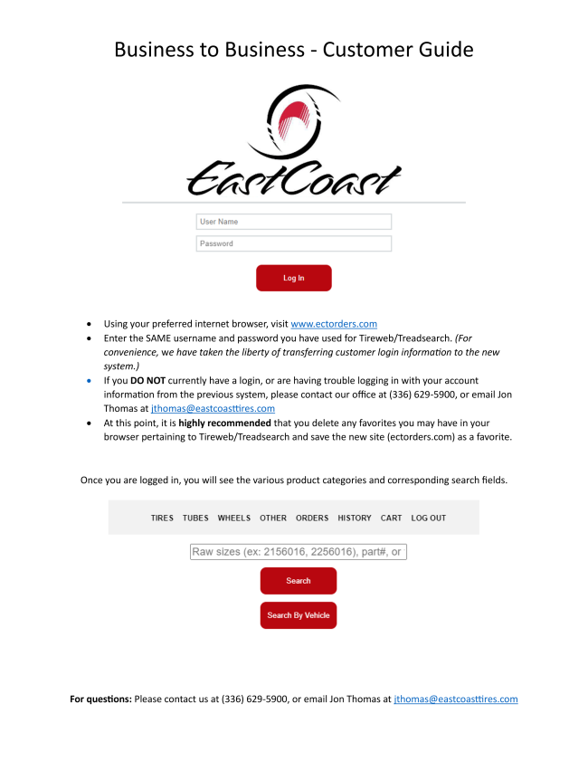 Introducing ECT's New B2B Platform!