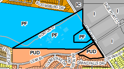 Located at the southwest corner of Military Road and Norton Street