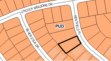 Location Map: Located on the western side of Kentfield Place, south of its intersection with Steamboat Parkway.