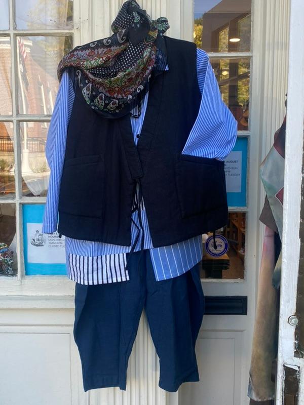 Padded all cotton vest 