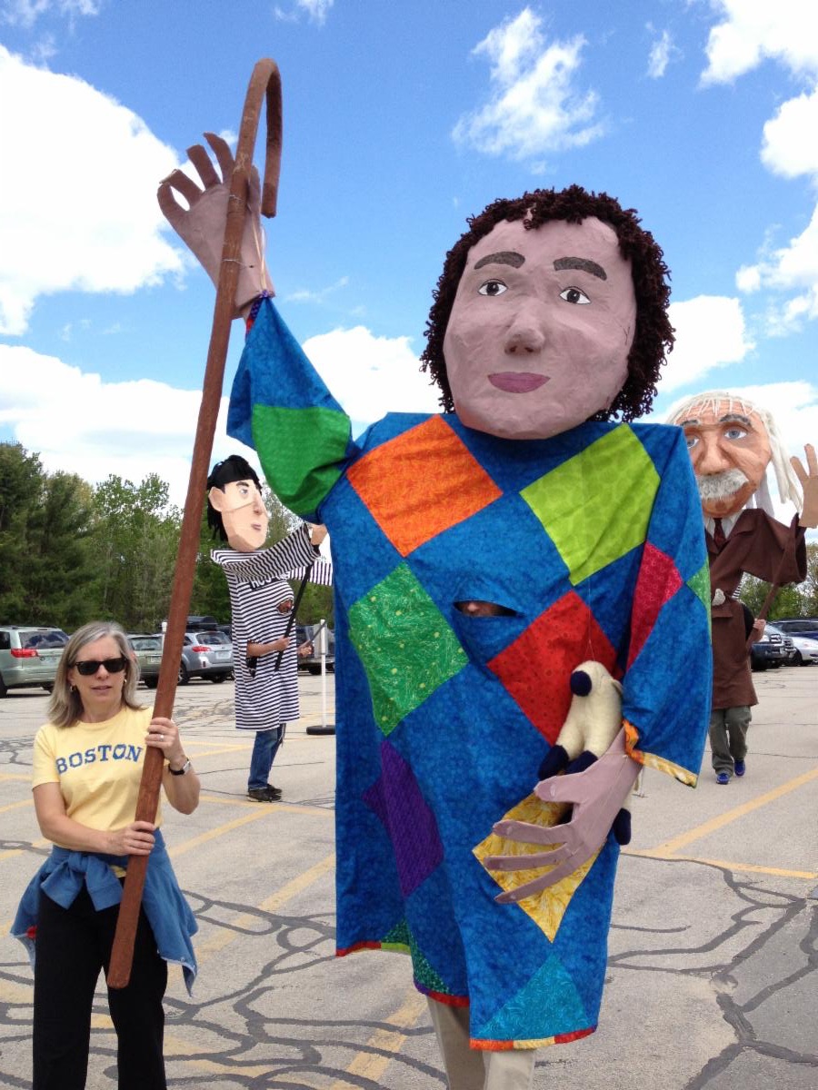Joseph's Coat giant puppet