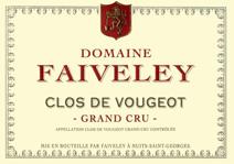 Faiveley Clos Vougeot label