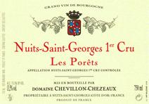 Chevillon-Chezeaux NSG Porets label 2
