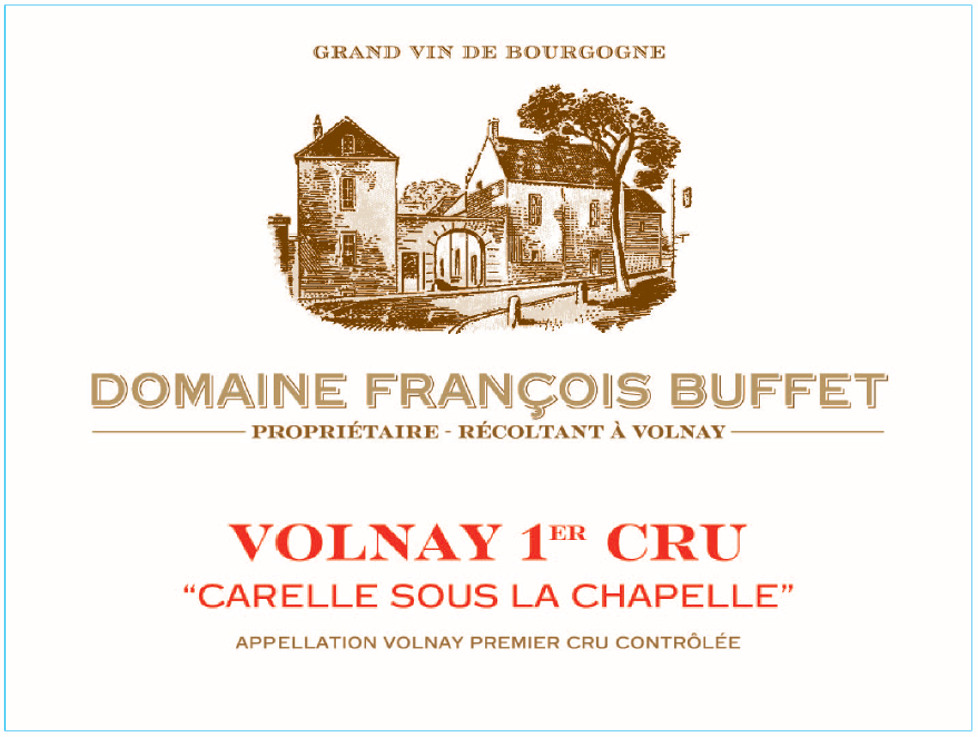 Buffet Carelle label new