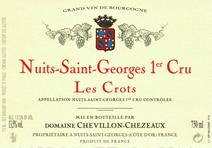 Chevillon-Chezeaux NSG Crots label