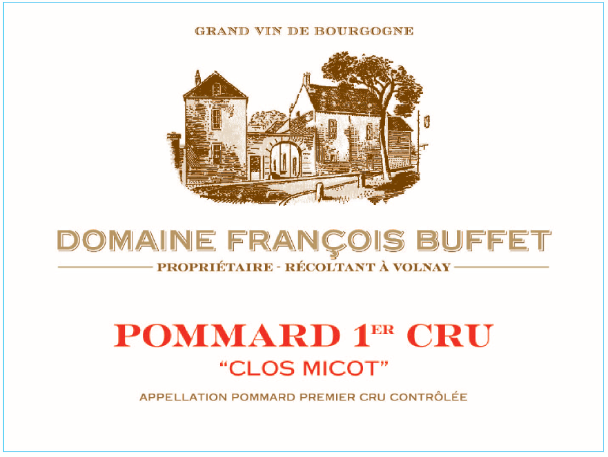 Buffet Micot label new