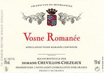 Chevillon-Chezeaux Vosne Label