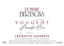 Bertagna Petit Vougeot label