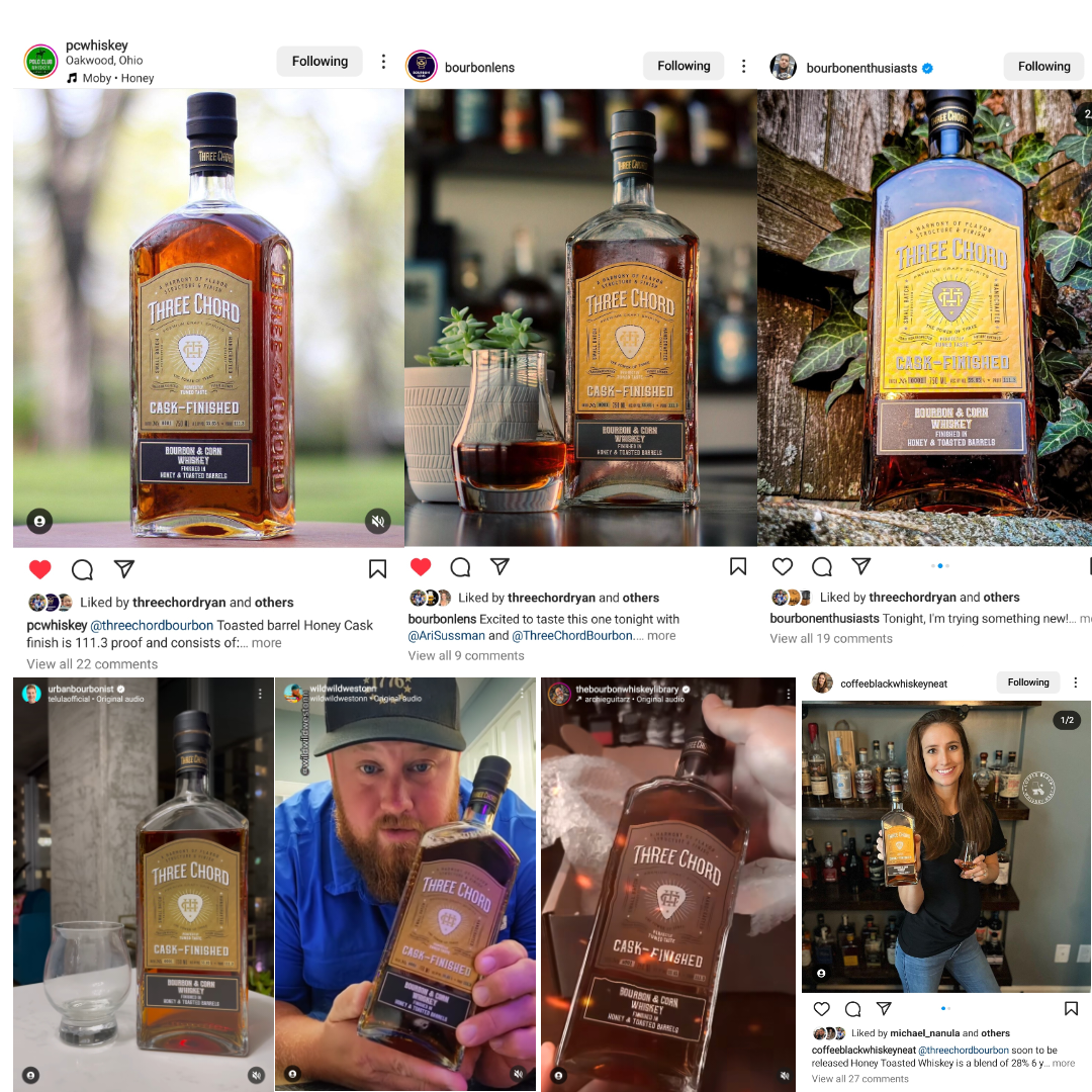 Three Chord Honey Toasted Whiskey
