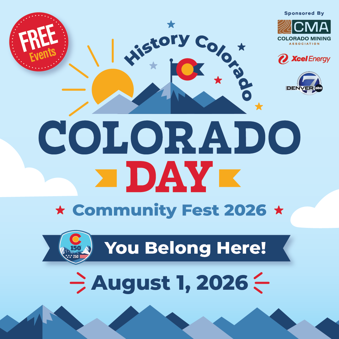 Colorado Day graphic invitation