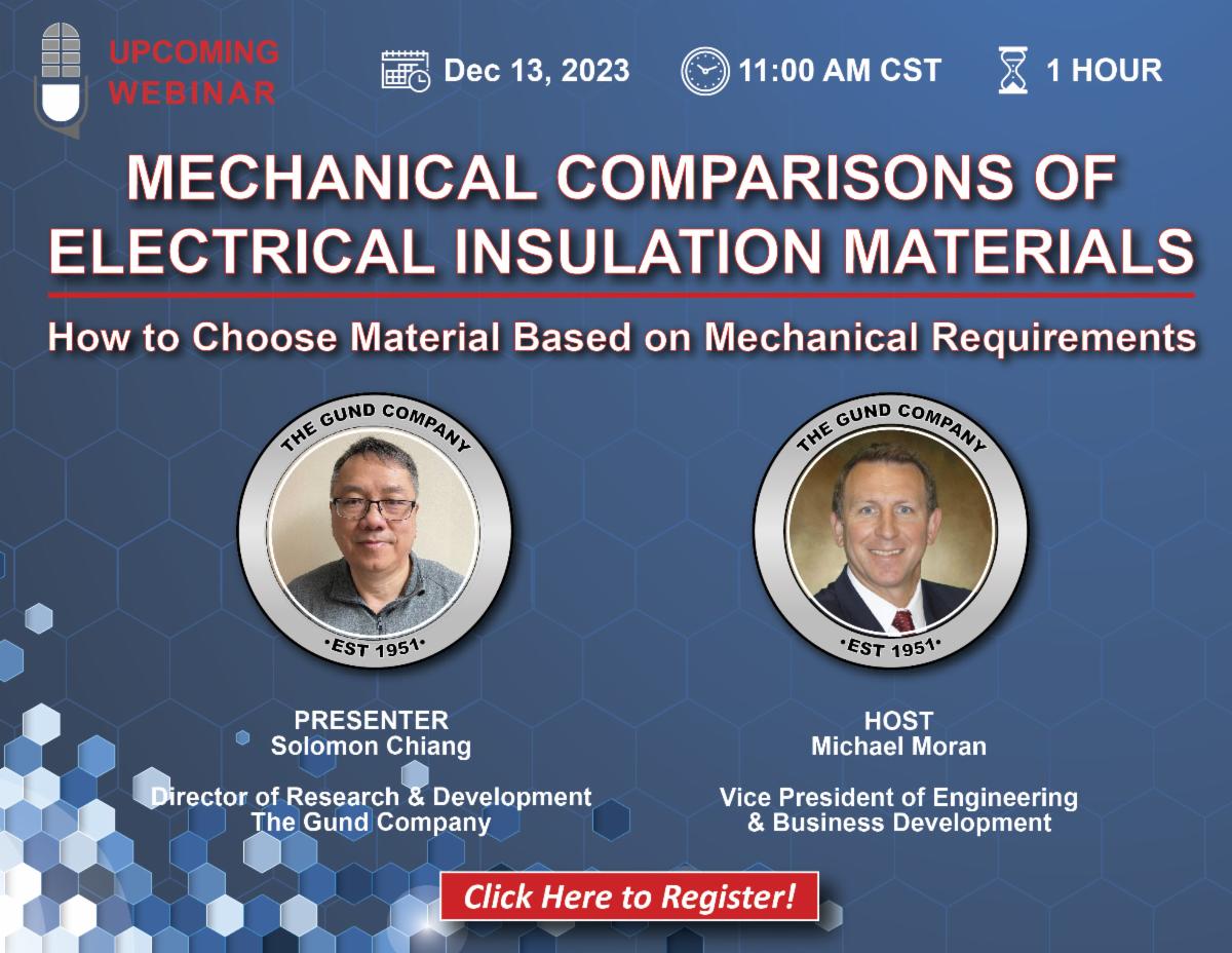 Mechanical Comparisons of Electrical Insulation Materials
