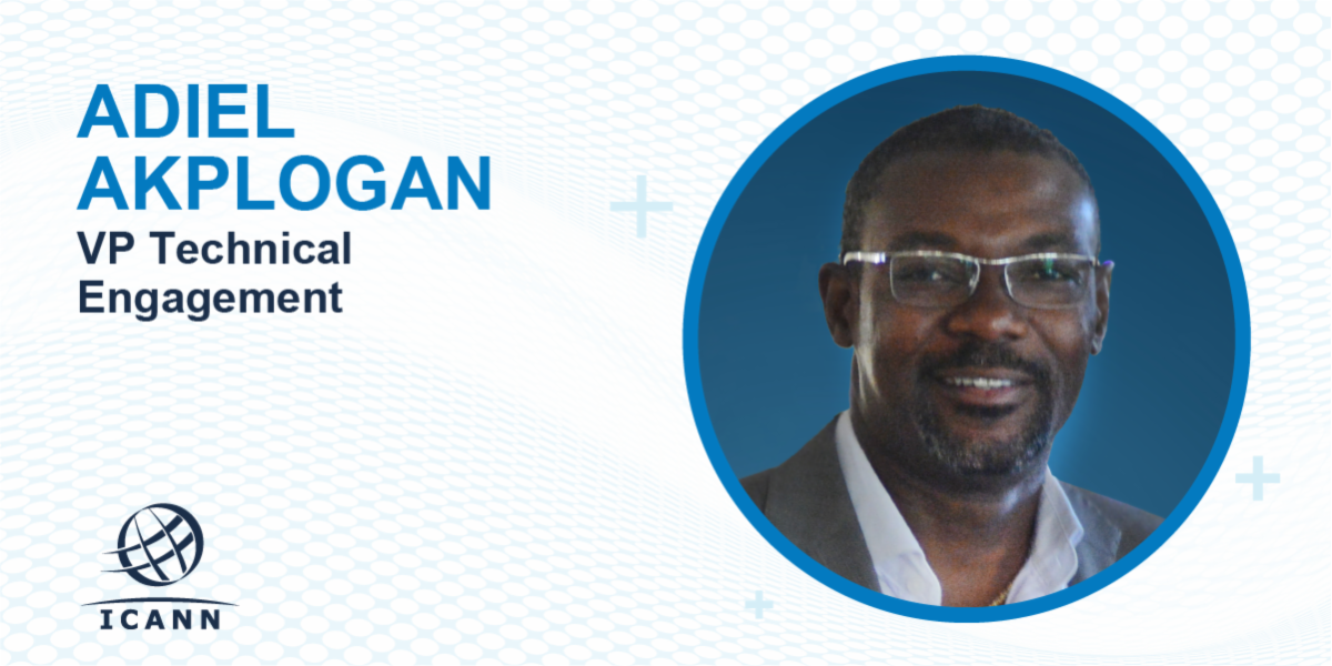 Adiel Akplogan, Vice President, Technical Engagement