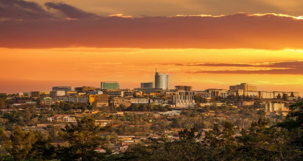 Photo of the Kigali skyline
