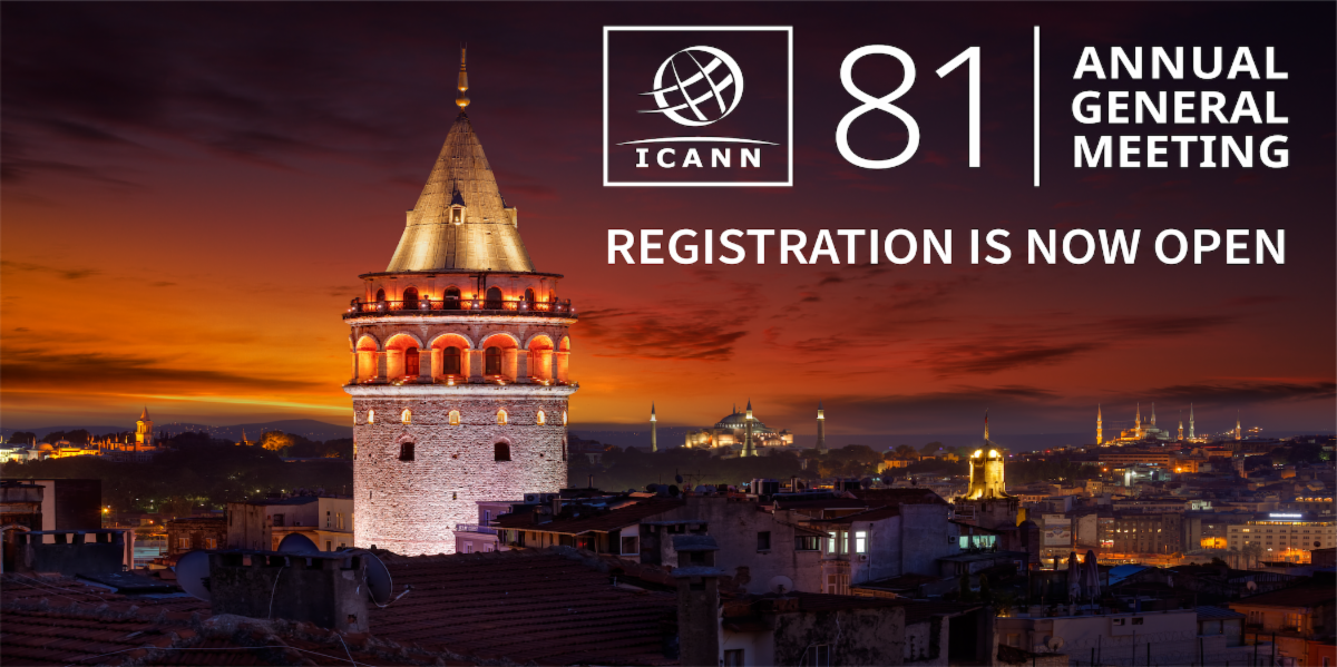 ICANN81 Registration graphic