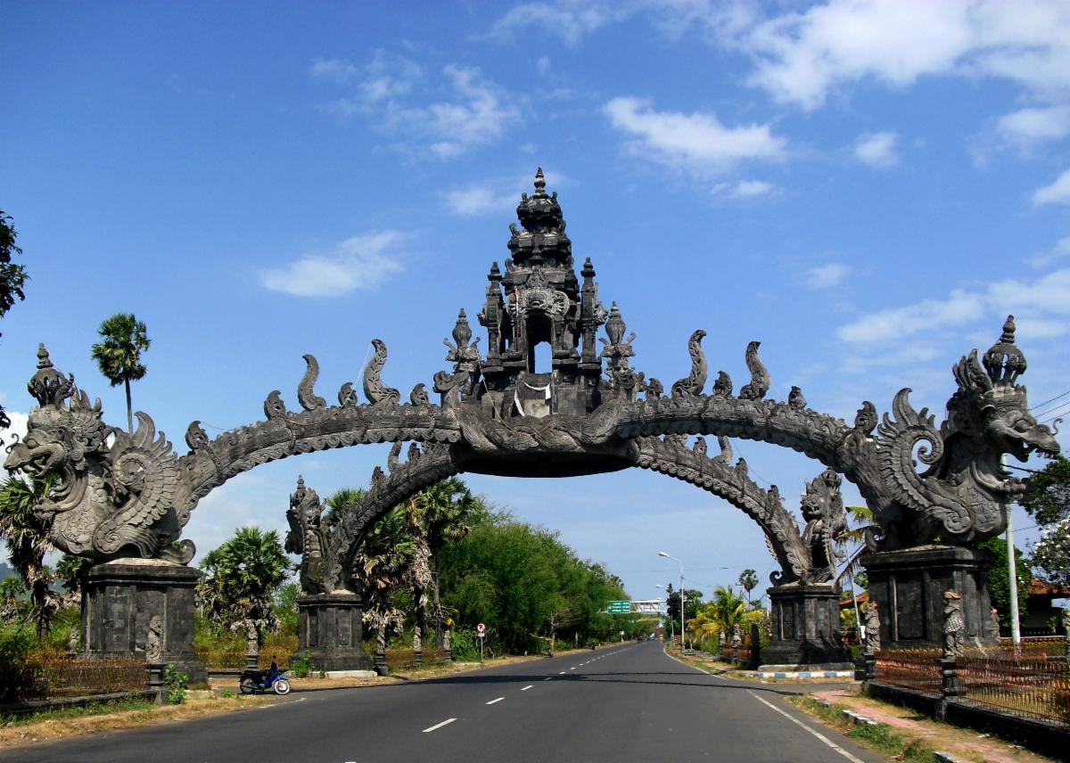 The Arco de Gilimanuk in Bali, Indonesia.
