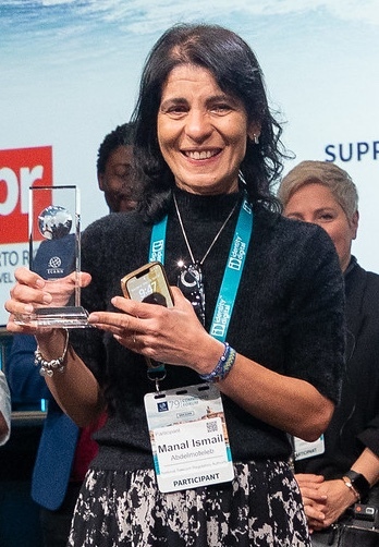 Photo of Manal Ismail, recipient of the 2024 Community Excellence Award
