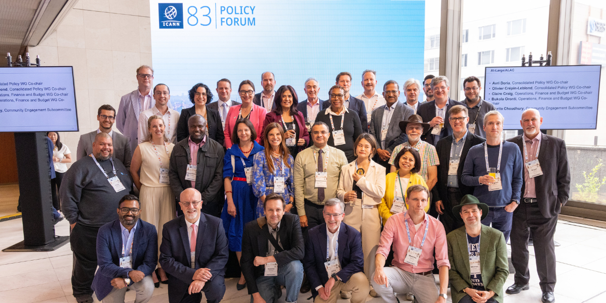 ICANN Working Group Chairs and Vice Chairs Recognition Reception 