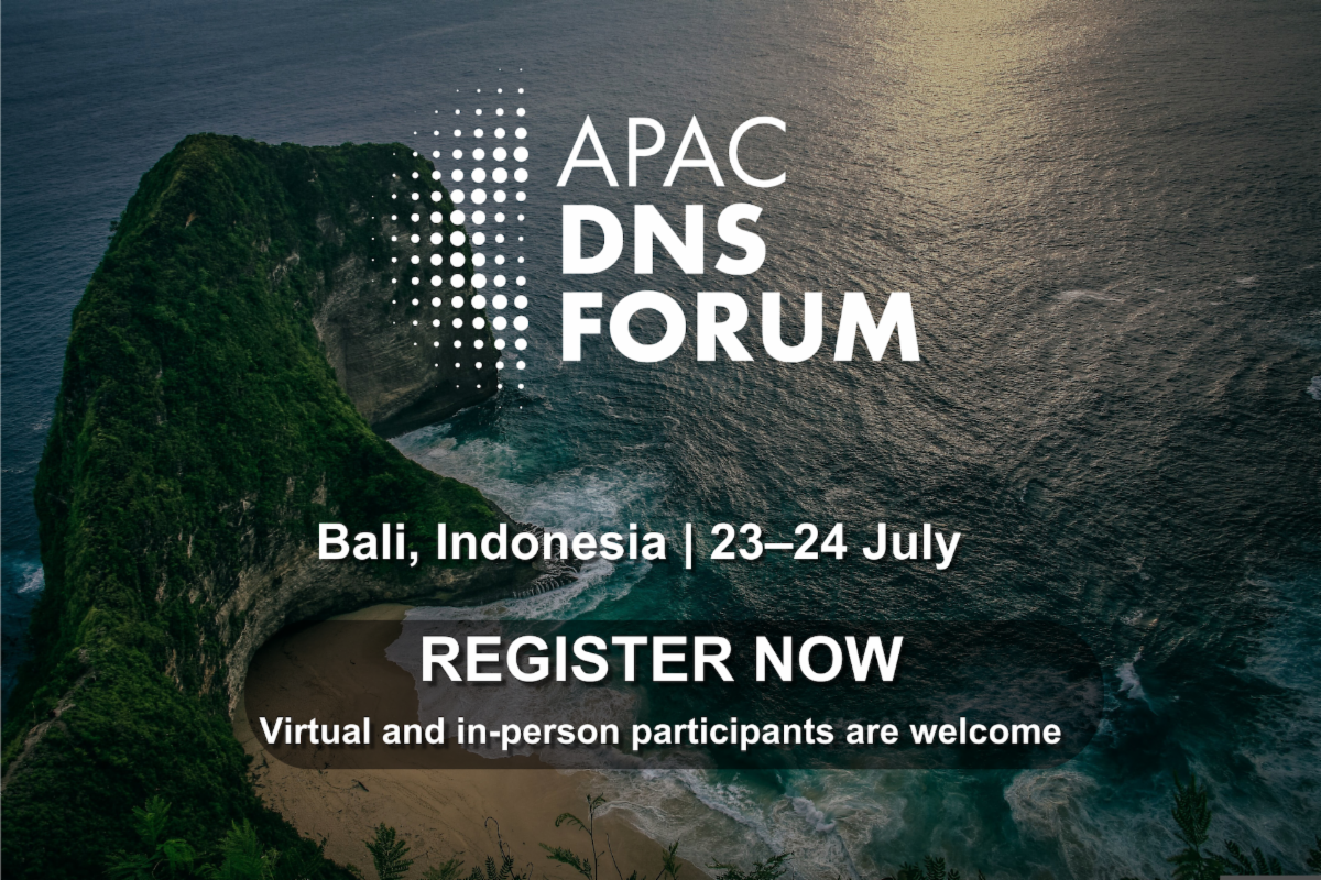 2024 APAC DNS Forum Registration graphic