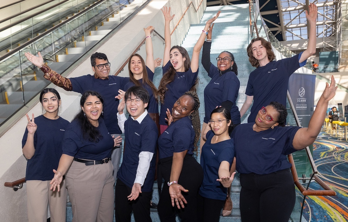 Photo of ICANN79 NextGen participants