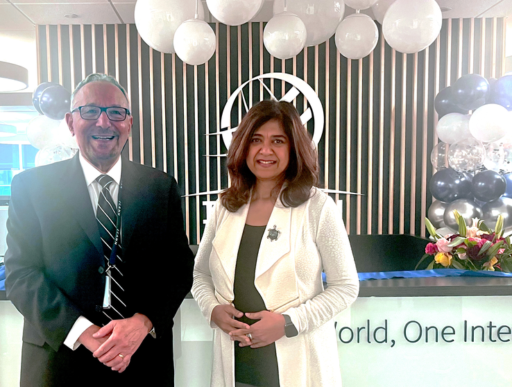 Washington, D.C. office opening with David Olive and Tripti Sinha