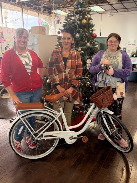 NFRMPO Staff with the first place winner of the Ruby Bridges poetry competition. 