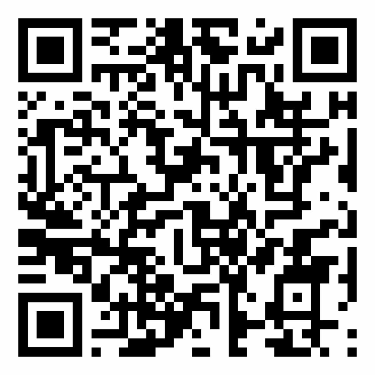 QR code for Assistance League social media