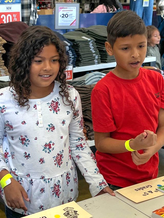 OSB students select new books