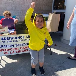OSB student in yellow hoodie 