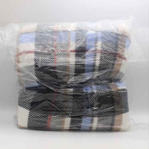 Vera Bradley Cozy Life Throw Blanket PERFECTLY PLAID Available