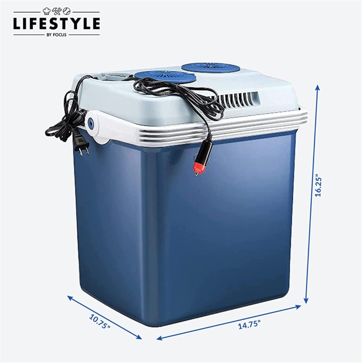 Lifestyle by Focus Electric Travel Cooler and Warmer for Car and Home