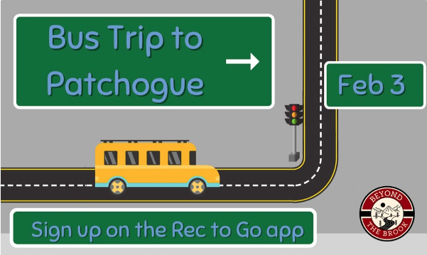 School bus driving down the road