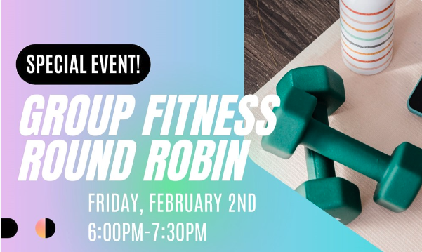 workout weights a water bottle ombre background